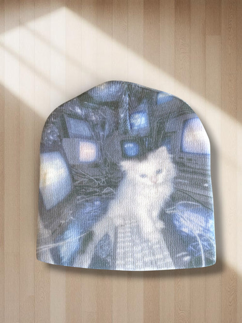Cyber Kitty Beanie
