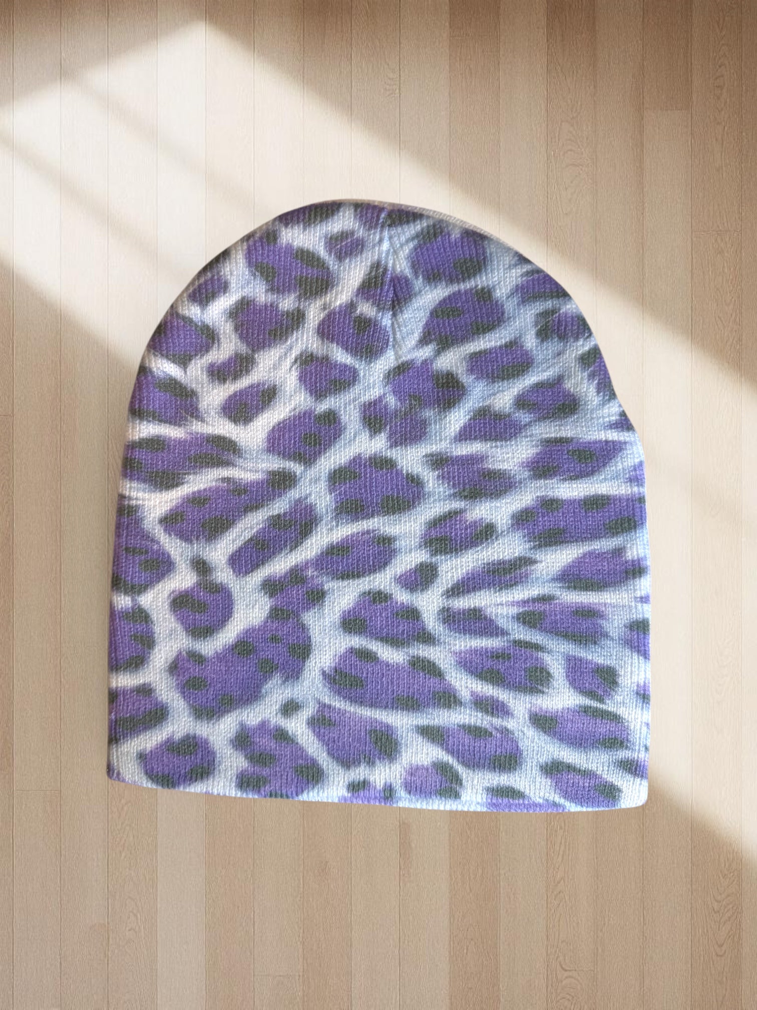 Animal Print Beanie