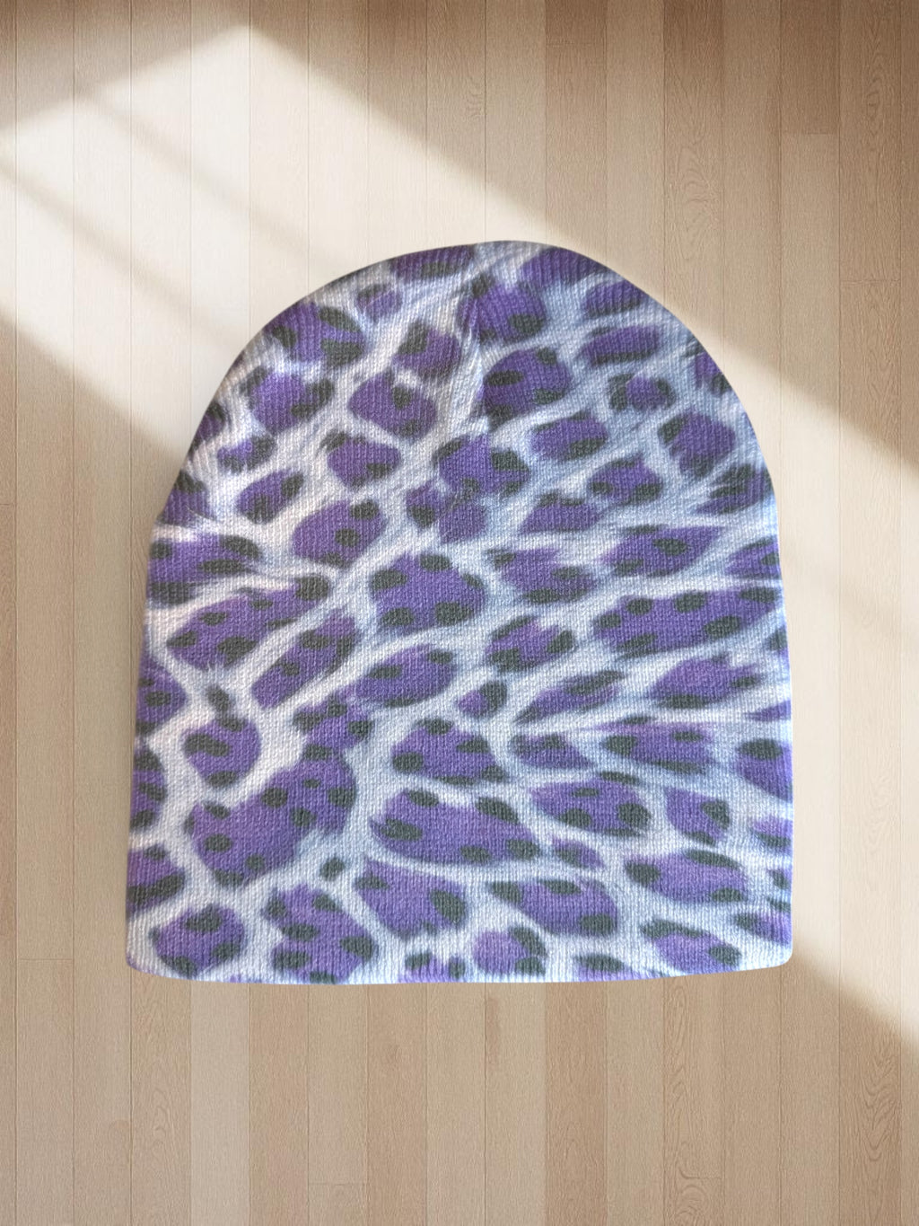 Animal Print Beanie