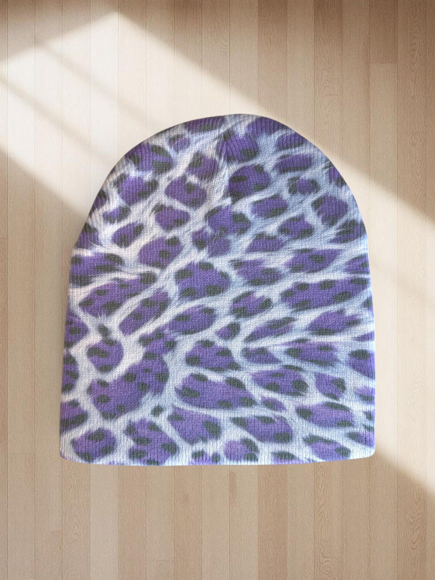Animal Print Beanie